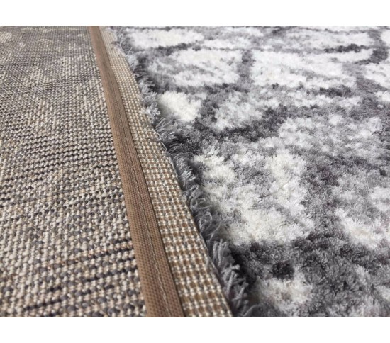 Високоворсний килим MF LOFT 2793A White-L.Grey - Висока якість за найкращою ціною в Україні зображення 2.